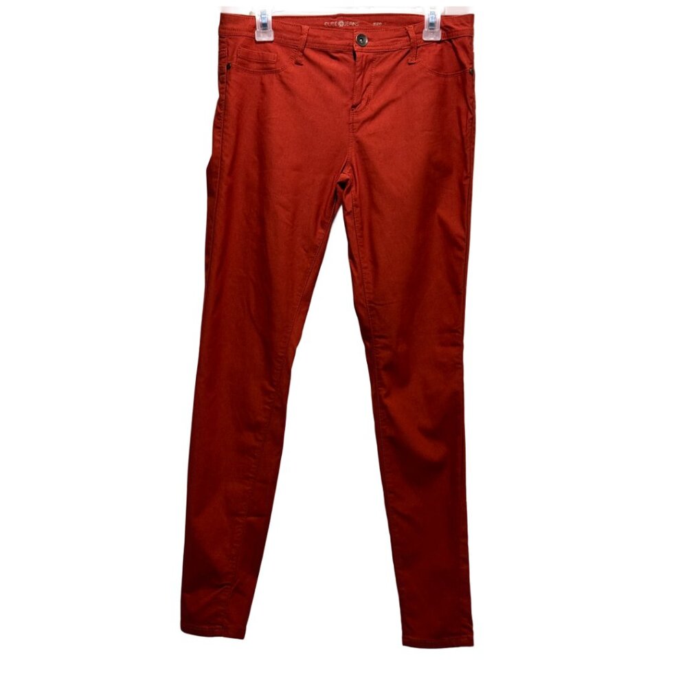 Women Burn Orange Pants Size L